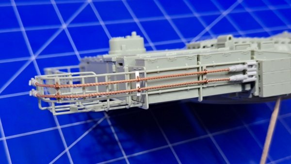 Eureka XXL ER-3575 K2 Black Panther MBT Towing Cables &amp; Holders (Academy) 1/35