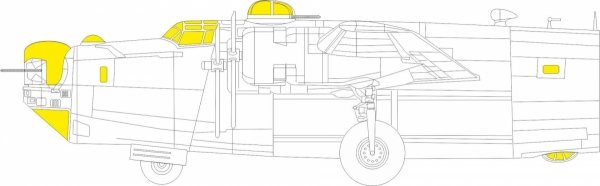Eduard EX1041 B-24J HOBBY BOSS 1/48
