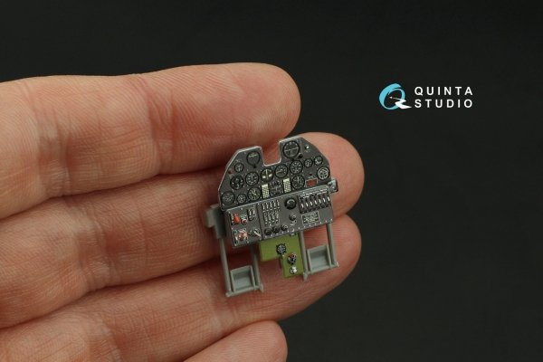 Quinta Studio QD32223 P-40M 3D-Printed coloured Interior on decal paper (Hasegawa) 1/32