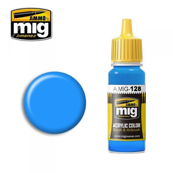 AMMO of Mig Jimenez 0128 CYAN 17ml