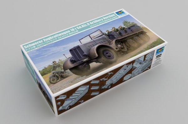 Trumpeter 09575 Schwerer Zugkraftwagen 18 t Sd.Kfz.9 Artillery Version 1/35