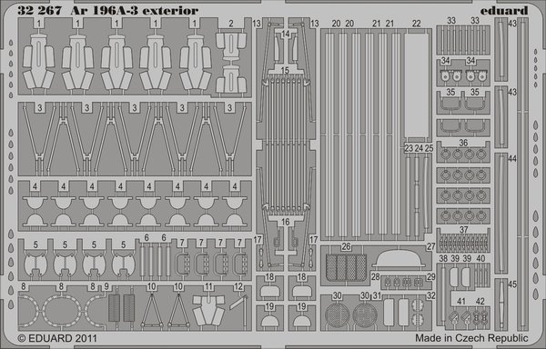 Eduard 32267 Ar 196A-3 exterior REVELL 1/32