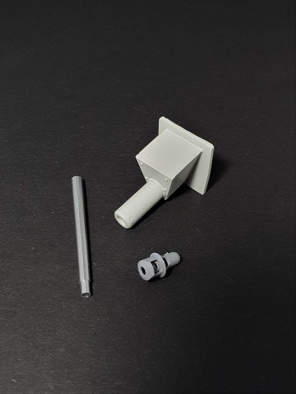 Panzer Art GB35-083 StuG IIIG welded mantlet with KwK40 gun (mid muzzle brake) 1/35