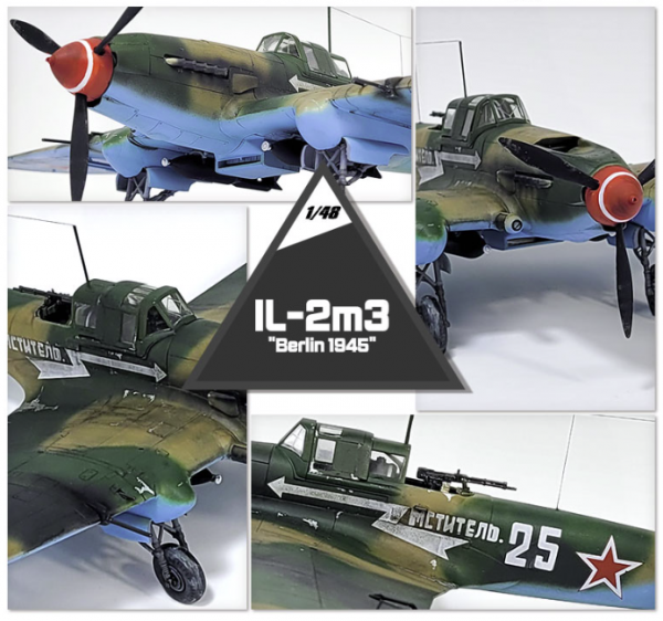 Academy 12357 Il-2m3 Berlin 1945 1/48