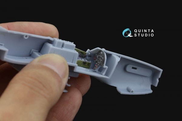 Quinta Studio QD72139 P-51D early 3D-Printed coloured Interior on decal paper (Airfix) 1/72