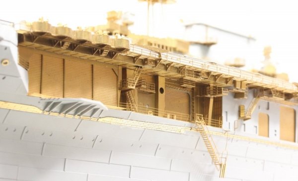Pontos 35031FN ( 37031FN ) USS CV-6 Enterprise 1942 Detail up set (Teak tone Deck) 1/350