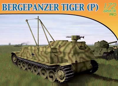 Dragon 7227 BERGEPANZER TIGER (P) (1:72)