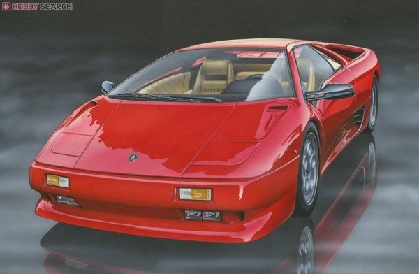 Fujimi 126791 Lamborghini Diablo/4WD VT Blackstar 1/24