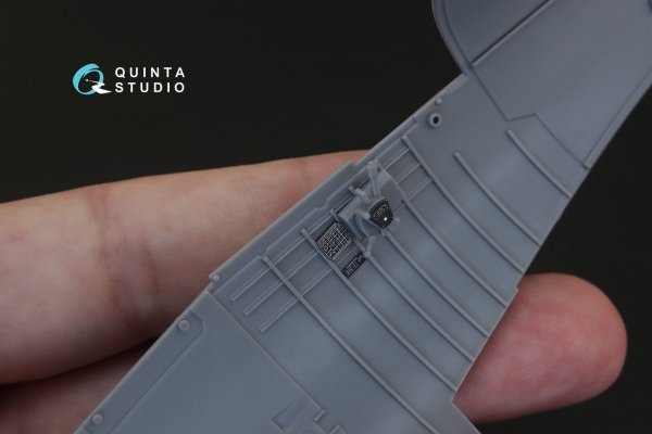 Quinta Studio QD32040 F4U-1A Corsair 3D-Printed &amp; coloured Interior on decal paper (for Tamiya kit) 1/32