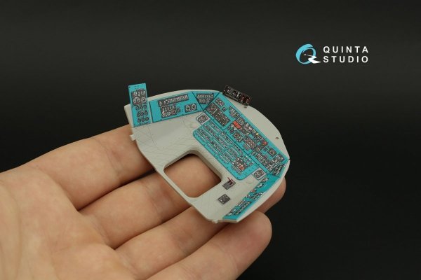 Quinta Studio QD35065 Mi-8MT 3D-Printed &amp; coloured Interior on decal paper (Trumpeter) 1/35