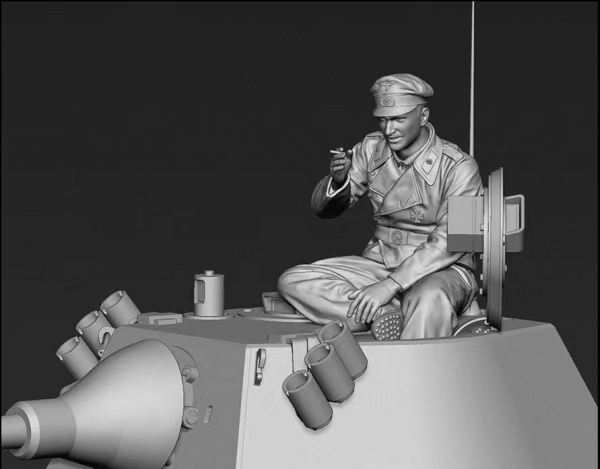 Das Werk DW16007 German Tank Commander 1/16