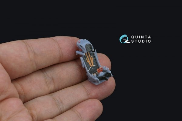 Quinta Studio QR+48073 K-36DM (initial release) ejection seat (for Su-17M3/M4/UM3/22, Su-24, MiG-29 9-12 Early aircraft) (All kits) 1/48