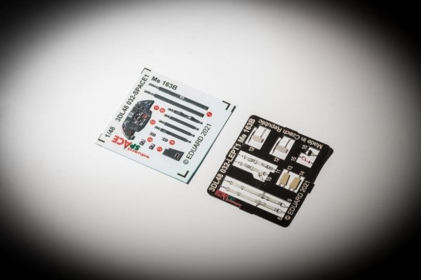 Eduard 3DL48032 Me 163B SPACE GASPATCH MODELS 1/48
