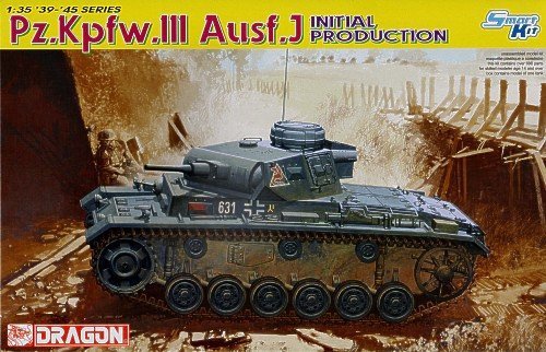 Dragon 6463 Pz.Kpfw.III Ausf.J Initial Production (1:35)