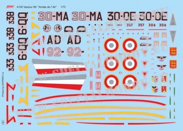 Special Hobby 72412 S. O. 4050 Vautour II 'Armée de l' Air All Weather Fighter' 1/72