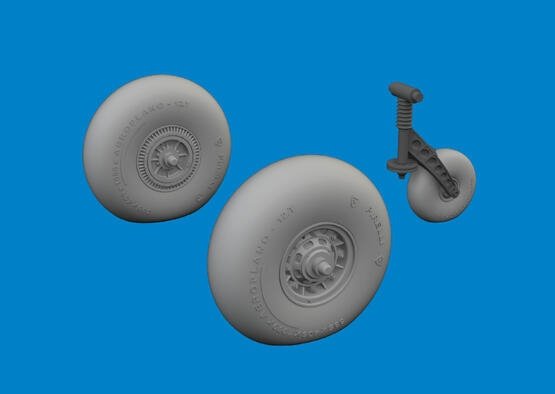 Eduard 6481042 SM.79 wheels FLASHBACK 1/48