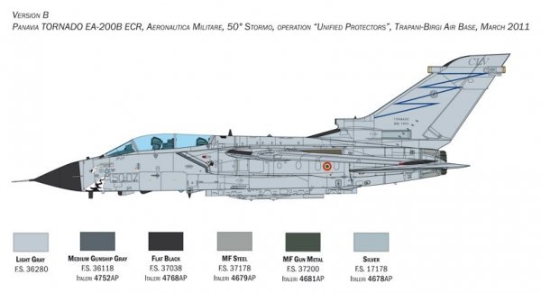 Italeri 2517 Tornado ECR 1/32