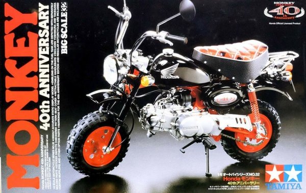 Tamiya 16032 Honda MONKEY &quot;40th Anniversary&quot; 1/6