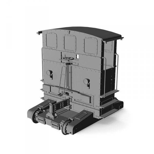 AK Interactive AK35009 AUTOMOTORE FS 206/207/208 SOGLIOLA RAIL SHUNTER – TREN DE MANIOBRAS 1/35