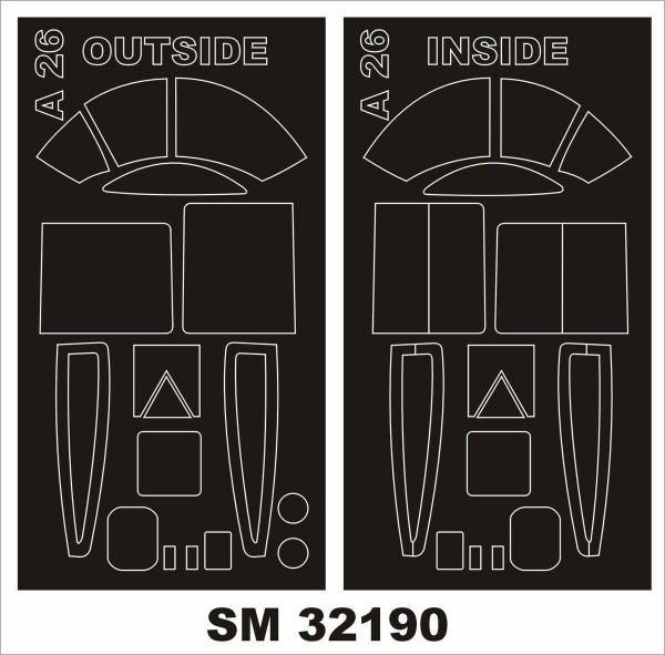Montex SM32190 Douglas A-26B Invader 1/32