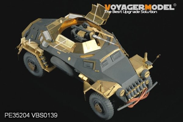 Voyager Model PE35204 WWII Sd.Kfz 222 4Rad for TAMIYA 1/35