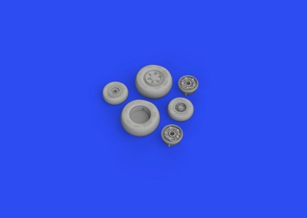 Eduard 648776 F/A-18F wheels MENG 1/48