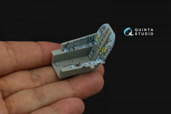 Quinta Studio QDS-48480 Su-17M4/Su-22M4 3D-Printed &amp; coloured Interior on decal paper (Hobby Boss) (Small version) 1/48
