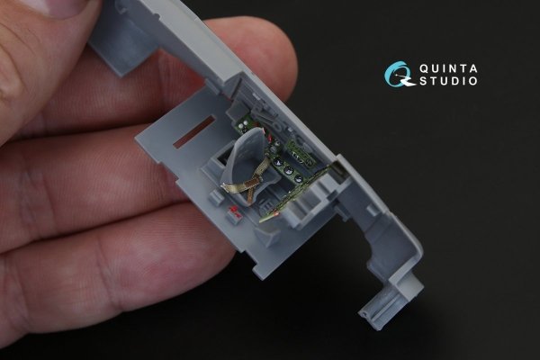 Quinta Studio QD48102 A6M2 3D-Printed &amp; coloured Interior on decal paper (for Hasegawa kit) 1/48