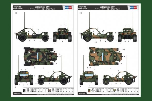 Hobby Boss 82406 Delta Force FAV (1:35)