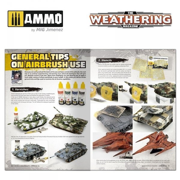 Ammo of Mig 4535 The Weathering Magazine 36 - Aerograf 1.0 (Polish)