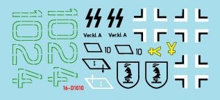 Star Decals 16-D1010 StuG III in Italy #2. Sturmgeschutz III Ausf G Early 1/16