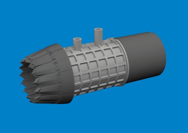 Eduard 6481091 F-35B exhaust nozzle PRINT TAMIYA 1/48