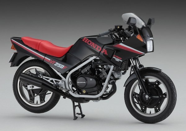 Hasegawa 21755 Honda VT250F (MC08) (1984) BLACK COLOR 1/12