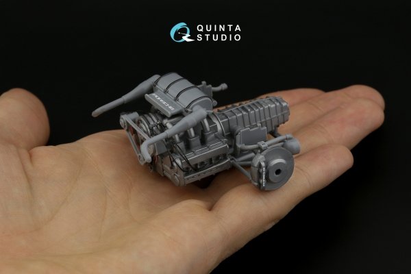 Quinta Studio QD24003 Porsche 959 3D-Printed &amp; coloured Interior on decal paper (Tamiya) 1/24