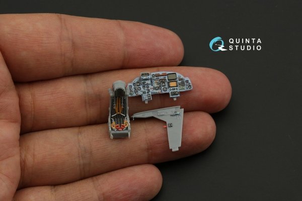 Quinta Studio QD72088 Su-24M 3D-Printed &amp; coloured Interior on decal paper (Trumpeter) 1/72