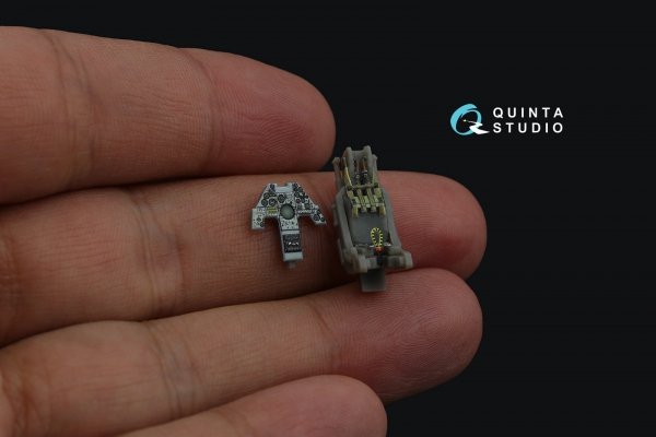 Quinta Studio QD72124 Harrier Gr.1 / Gr.3 early 3D-Printed coloured Interior on decal paper (Airfix) 1/72