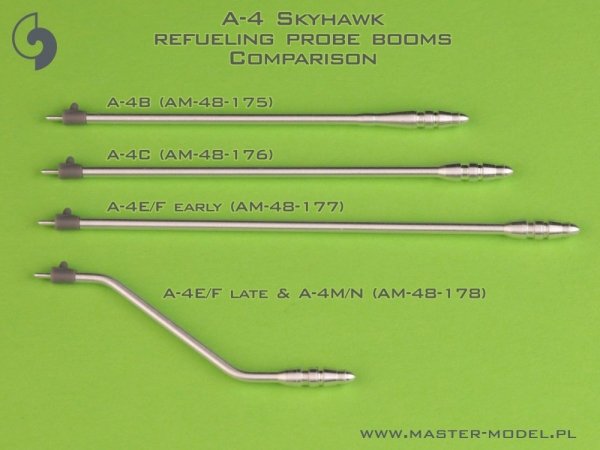 Master AM-72-163 A-4C Skyhawk - wysięgnik sondy tankowania 1/72