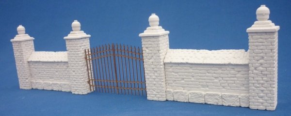 RT-Diorama 35243 Park wall with Fence 1/35