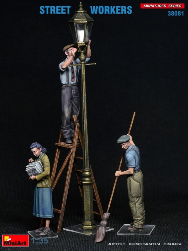 MiniArt 38081 STREET WORKERS 1/35