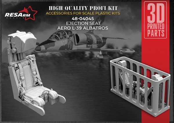 RESArm 48-04045 BS-1 for L-39 - catapult seat (3D resin printing) 1/48