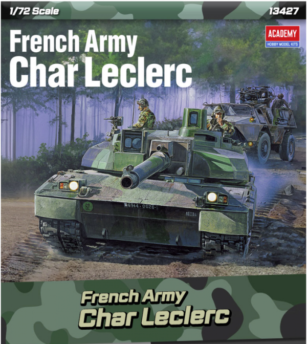 Academy 13427 French Army Char Leclerc 1/72