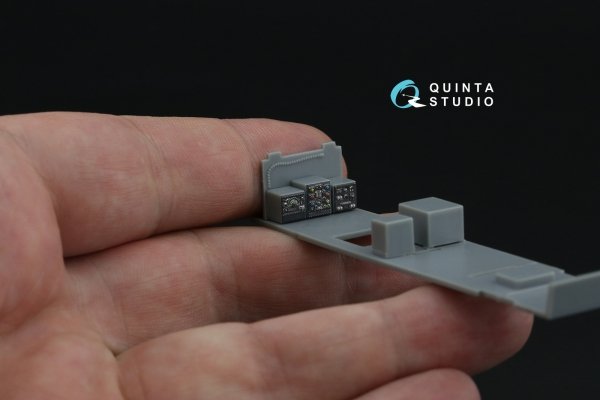 Quinta Studio QDS-48534 Fairey Fulmar Mk.II 3D-Printed &amp; coloured Interior on decal paper (Trumpeter) (small version) 1/48