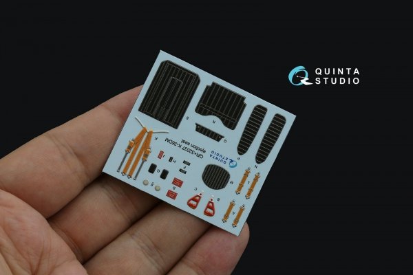 Quinta Studio QR+32037 K-36DM (initial release) ejection seat (for Su-17M3/M4/UM3/22, Su-24, MiG-29 9-12 Early aircraft) (All kits) 1/32