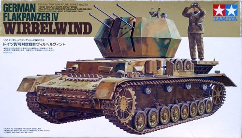 Tamiya 35233 German Flakpanzer IV Wirbelwind (1:35)