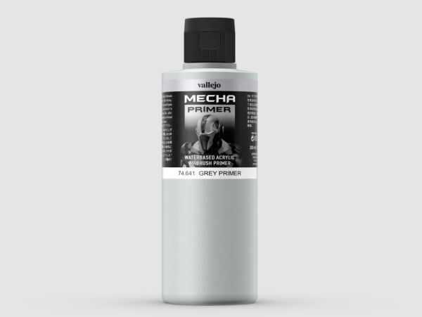 Vallejo 74641 Mecha Grey Primer 200ml