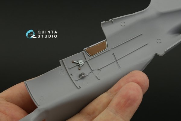 Quinta Studio QD32206 I-16 Type 24/28 3D-Printed coloured Interior on decal paper (ICM) 1/32