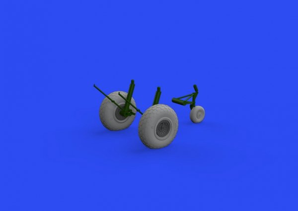 Eduard 6481026 B-17F wheels oval tread EDUARD 1/48