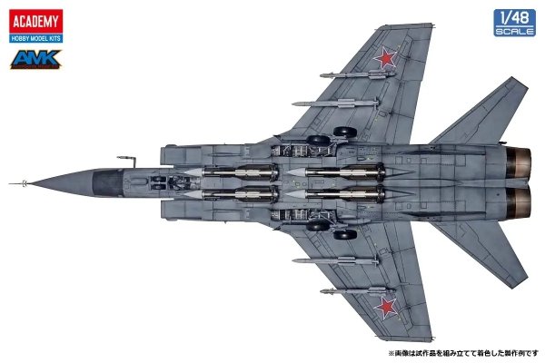 Academy 12364 Russian Air Force MiG-31 BM/BSM Foxhound 1/48