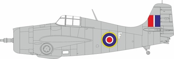 Eduard EX1033 FM-1 British national insignia TAMIYA 1/48