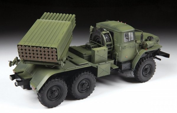 Zvezda 3655 Multiple Rocket Launcher BM-21 &quot;Grad&quot; 1/35